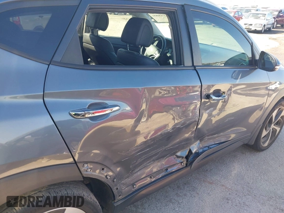2016 Hyundai Tucson Limited with VIN KM8J33A26GU075023, listed as a IAAI auction lot 41656851 with 125,277 mi miles and . Bid and sale history available at DreamBid. Image 17.