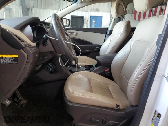 2017 Hyundai Santa Fe 2.4L with VIN 5NMZUDLB2HH005387, listed as a Copart auction lot 64592535 with 82,742 mi miles and Salvage title. Bid and sale history available at DreamBid. Image 7.
