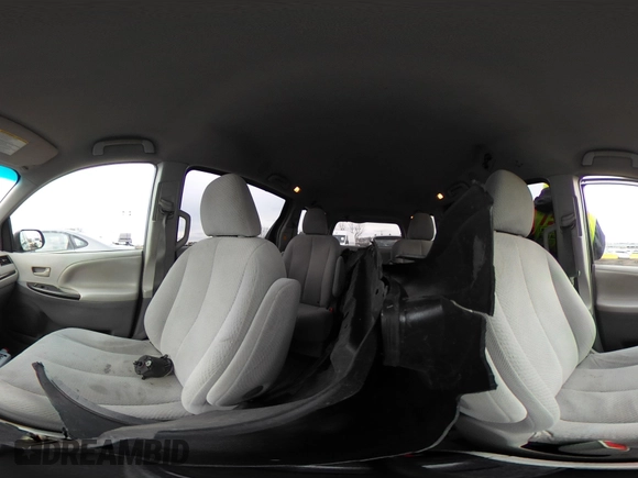 2012 Toyota Sienna LE with VIN 5TDJK3DC0CS046420, listed as a IAAI auction lot 41626308 with 108,517 mi miles. Bid and sale history available at carsss.com. Image 20.