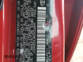 2008 Toyota Prius with VIN JTDKB20U483426849, listed as a Copart auction lot 50759535 with 174,628 mi miles and Salvage Title. Bid and sale history available at carsss.com. Image 14.