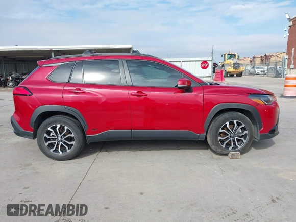 2023 Toyota Corolla Cross Hybrid S with VIN 7MUFBABG5PV003543, listed as a IAAI auction lot 41430844 with 36,891 mi miles and . Bid and sale history available at DreamBid. Image 13.