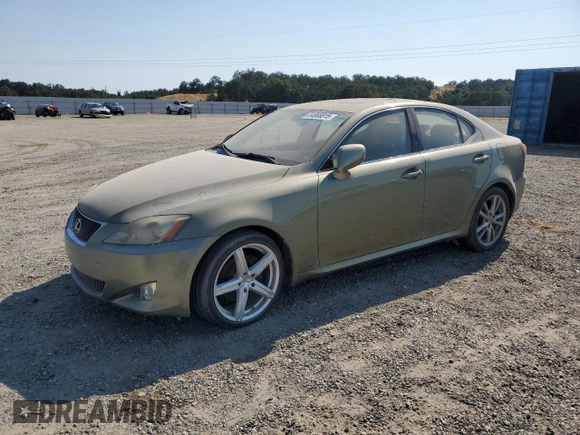 2006 Lexus IS 250 with VIN JTHBK262865012673, listed as a Copart auction lot 64866815 with 169,413 mi miles and Clean title. Bid and sale history available at DreamBid. Image 1.