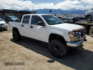 2007 GMC Canyon SLE2 with VIN 1GTDT13E078133696, listed as a Copart auction lot 51487005 with 126,741 mi miles and Salvage Title. Bid and sale history available at carsss.com. Image 4.