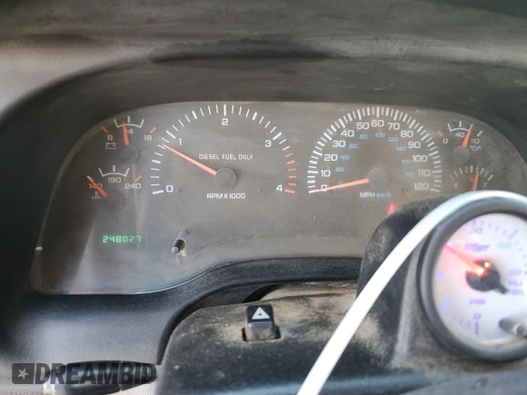 2001 Dodge 2500 z VIN 1B7KF23621J521123, wystawiony jako Copart lot #49670345 z przebiegiem 248 027 mil mil oraz Szkoda całkowita • Salvage title. Historia ofert i sprzedaży dostępna na DreamBid. Obrazek 9.
