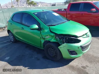 2012 Mazda Mazda2 Sport with VIN JM1DE1KZ6C0147321, listed as a IAAI auction lot 41654811 with 123,081 mi miles. Bid and sale history available at carsss.com. Image 1.