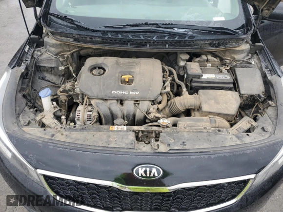 2017 Kia Forte LX with VIN 3KPFK4A72HE039599, listed as a Copart auction lot 47497035 with 148,627 mi miles and Salvage Title. Bid and sale history available at carsss.com. Image 11.