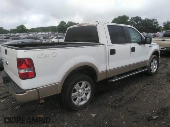 2007 Ford F-150 XLT with VIN 1FTPW14VX7FB04446, listed as a IAAI auction lot 42115454 with 247,066 mi miles. Bid and sale history available at carsss.com. Image 4.