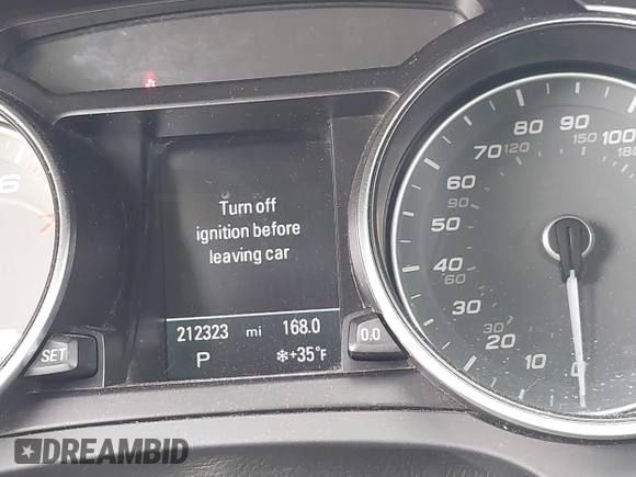 2013 Audi S5 Premium Plus z VIN WAUCGAFR0DA006611, wystawiony jako IAAI lot #41636149 z przebiegiem 212 323 mil mil oraz . Historia ofert i sprzedaży dostępna na DreamBid. Obrazek 7.