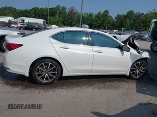 2015 Acura TLX V6 with VIN 19UUB2F35FA006406, listed as a IAAI auction lot 42409538 with Not provided miles and . Bid and sale history available at DreamBid. Image 12.