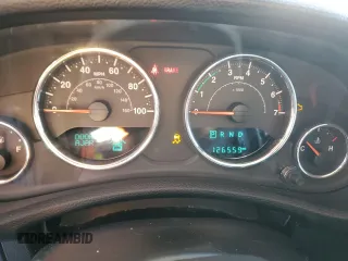 2018 Jeep Wrangler JK Unlimited Sport S with VIN 1C4BJWDG5JL909903, listed as a Copart auction lot 83998564 with 126,559 mi miles and Salvage Title. Bid and sale history available at carsss.com. Image 9.