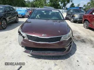 2018 Kia Optima LX with VIN 5XXGT4L31JG212456, listed as a Copart auction lot 48564755 with 175,341 mi miles and Salvage Title. Bid and sale history available at DreamBid. Image 5.