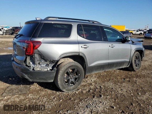 2021 GMC Acadia AT4 with VIN 1GKKNLLSXMZ195121, listed as a Copart auction lot 86712964 with 73,852 mi miles and Salvage Title. Bid and sale history available at DreamBid. Image 3.