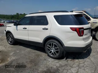 2017 Ford Explorer Sport z VIN 1FM5K8GT1HGE19956, wystawiony jako Copart lot #62707955 z przebiegiem 111 727 mil mil oraz Szkoda całkowita • Salvage title. Historia ofert i sprzedaży dostępna na DreamBid. Obrazek 2.