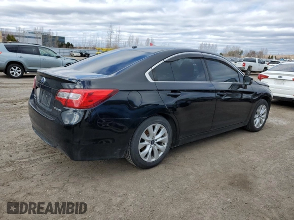 2017 Subaru Legacy 2.5i w/Touring Pkg with VIN 4S3BNCD60H3059800, listed as a Copart auction lot 53474705 with 156,012 mi miles and Salvage Title. Bid and sale history available at carsss.com. Image 3.