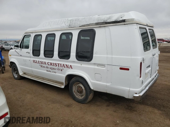 1991 Ford Econoline Cargo with VIN 1FDHS34H8MHB30853, listed as a Copart auction lot 51464515 with 68,455 mi miles and Clean Title. Bid and sale history available at DreamBid. Image 2.