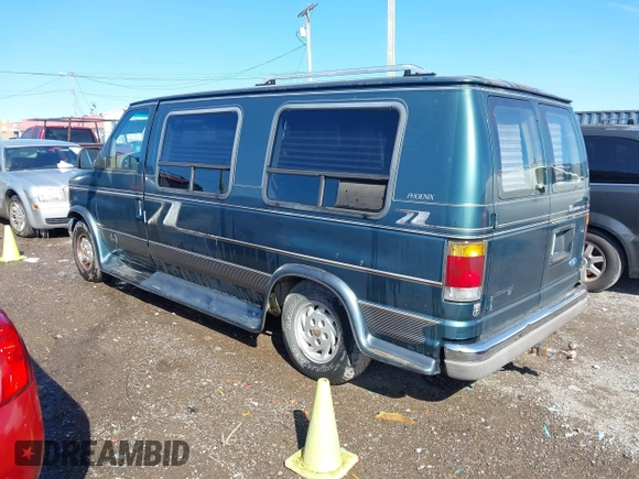 1995 Ford Econoline Cargo with VIN 1FDEE14H5SHB67418, listed as a IAAI auction lot 41551535 with 150,185 mi miles and . Bid and sale history available at DreamBid. Image 3.