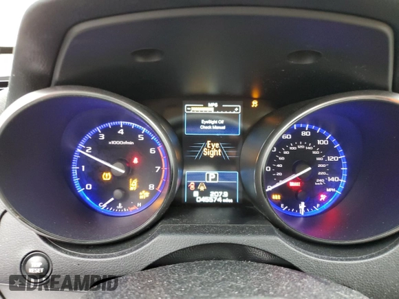 2019 Subaru Legacy Premium with VIN 4S3BNAF60K3015921, listed as a Copart auction lot 39510383 with 45,574 mi miles. Bid and sale history available at carsss.com. Image 9.