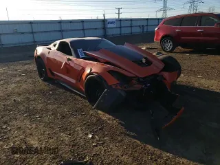 2019 Chevrolet Corvette Grand Sport 2LT with VIN 1G1YX2D78K5116515, listed as a Copart auction lot 52280934 with 43,390 mi miles and Salvage Title. Bid and sale history available at carsss.com. Image 11.