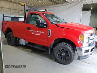 2017 Ford F-250 XLT with VIN 1FTBF2B60HEE40416, listed as a Copart auction lot 50494345 with Not provided miles and Salvage title. Bid and sale history available at DreamBid. Image 4.