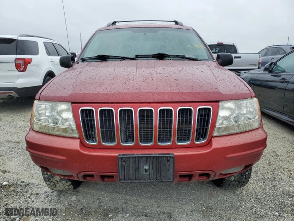 2003 Jeep Grand Cherokee Limited with VIN 1J4GW58N63C533817, listed as a Copart auction lot 74633204 with 0 mi miles and Non Repairable. Bid and sale history available at carsss.com. Image 5.