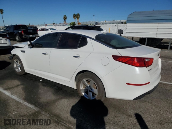 2015 Kia Optima LX with VIN 5XXGM4A75FG494773, listed as a Copart auction lot 80196434 with 147,764 mi miles and Salvage Title. Bid and sale history available at DreamBid. Image 2.