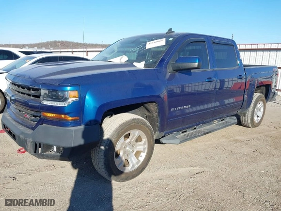 2017 Chevrolet Silverado 1500 LT with VIN 3GCUKREC9HG245776, listed as a IAAI auction lot 41160606 with 104,606 mi miles. Bid and sale history available at carsss.com. Image 2.
