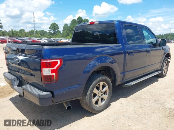 2018 Ford F-150 XL with VIN 1FTEW1CP9JKC48708, listed as a IAAI auction lot 42625137 with 209,479 mi miles and . Bid and sale history available at DreamBid. Image 4.