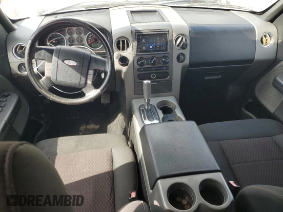 2007 Ford F-150 XLT with VIN 1FTPW12V27KD37683, listed as a Copart auction lot 61747115 with 189,674 mi miles and Salvage title. Bid and sale history available at DreamBid. Image 8.