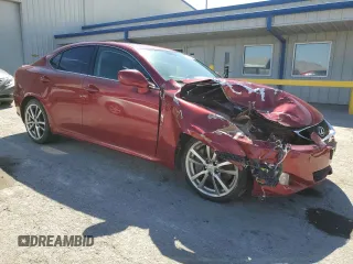 2008 Lexus IS 350 with VIN JTHBE262685018336, listed as a Copart auction lot 52635385 with 144,233 mi miles and Salvage title. Bid and sale history available at DreamBid. Image 4.