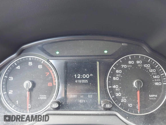 2016 Audi Q5 Premium Plus with VIN WA1L2AFP2GA049183, listed as a IAAI auction lot 42238212 with 136,981 mi miles and . Bid and sale history available at DreamBid. Image 7.