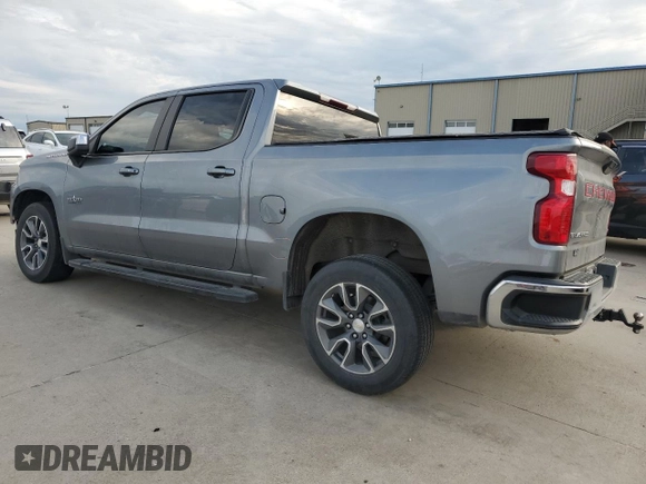 2022 Chevrolet Silverado 1500 LT with VIN 3GCPWCED8NG135661, listed as a Copart auction lot 50058095 with 61,874 mi miles and Salvage Title. Bid and sale history available at DreamBid. Image 2.