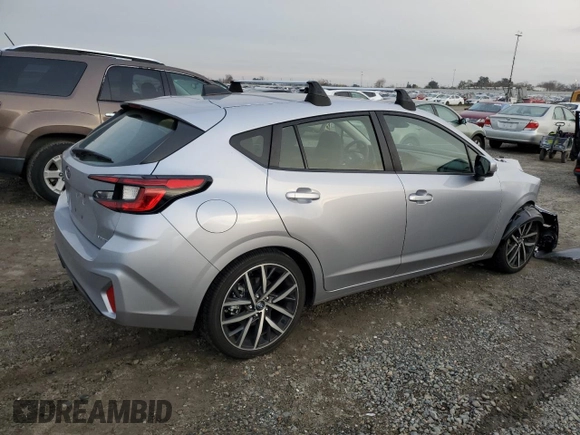 2024 Subaru Impreza Sport with VIN JF1GUAFC2R8320564, listed as a Copart auction lot 86021304 with 10,631 mi miles and Salvage Title. Bid and sale history available at carsss.com. Image 3.