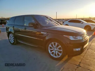 2016 Land Rover Range Rover Sport V6 HSE with VIN SALWR2PF4GA585507, listed as a Copart auction lot 49971065 with 102,804 mi miles and Clean Title. Bid and sale history available at carsss.com. Image 4.