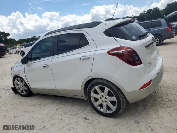 2017 Buick Encore Premium with VIN KL4CJDSB0HB042596, listed as a Copart auction lot 70039674 with 46,691 mi miles and Salvage Title. Bid and sale history available at carsss.com. Image 2.