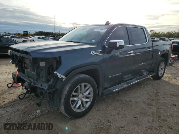 2022 GMC Sierra 1500 with VIN 1GTP8DET1NZ196163, listed as a Copart auction lot 83798824 with 74,828 mi miles and Salvage Title. Bid and sale history available at DreamBid. Image 1.