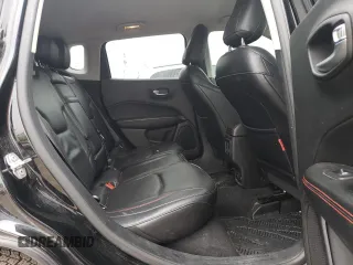 2017 Jeep Compass Trailhawk z VIN 3C4NJDDB4HT649028, wystawiony jako Copart lot #58652795 z przebiegiem 70 630 mil mil oraz Szkoda całkowita • Salvage title. Historia ofert i sprzedaży dostępna na DreamBid. Obrazek 11.