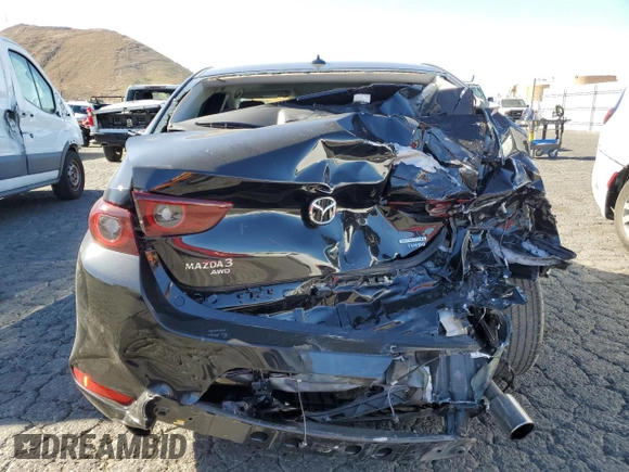 2022 Mazda 3 2.5 Turbo with VIN JM1BPBAY7N1508469, listed as a Copart auction lot 88733935 with 30,247 mi miles and Salvage Title. Bid and sale history available at DreamBid. Image 6.