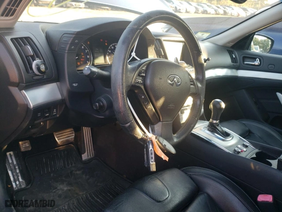 2010 Infiniti G37 Convertible with VIN JN1CV6FE4AM355223, listed as a Copart auction lot 75739304 with 78,720 mi miles and Clean Title. Bid and sale history available at carsss.com. Image 8.