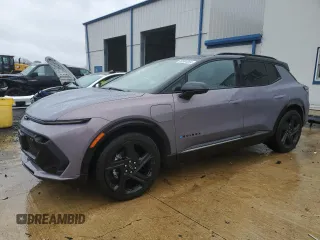 2024 Chevrolet Equinox EV RS z VIN 3GN7DSRP5RS270532, wystawiony jako Copart lot #83594384 z przebiegiem 1402 mil mil oraz Szkoda całkowita • Salvage title. Historia ofert i sprzedaży dostępna na DreamBid. Obrazek 1.