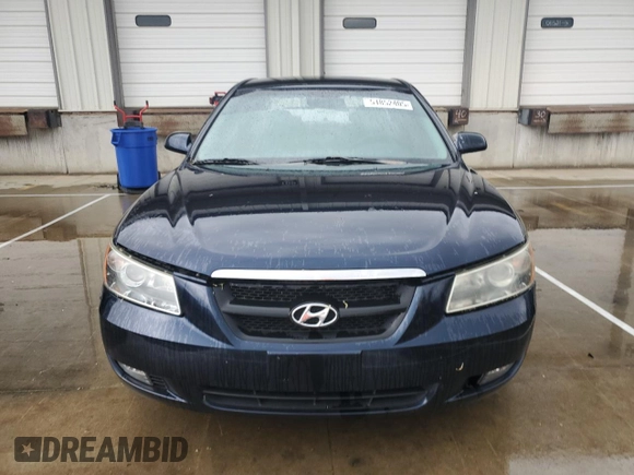 2006 Hyundai Sonata GLS with VIN 5NPEU46F56H016834, listed as a Copart auction lot 51852405 with 154,281 mi miles and Salvage Title. Bid and sale history available at DreamBid. Image 5.