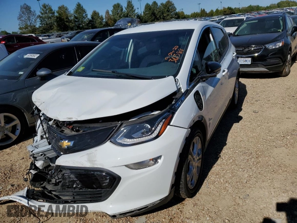 2020 Chevrolet Bolt EV LT with VIN 1G1FY6S06L4134794, listed as a Copart auction lot 60966662 with 19,873 mi miles. Bid and sale history available at carsss.com. Image 2.