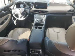2022 Hyundai Santa Fe Limited with VIN 5NMS44AL2NH455808, listed as a Copart auction lot 45237285 with 51,255 mi miles and Salvage Title. Bid and sale history available at carsss.com. Image 8.