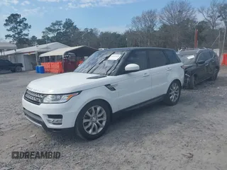 2017 Land Rover Range Rover Sport HSE with VIN SALWR2FK1HA680042, listed as a IAAI auction lot 41697628 with 117,096 mi miles and . Bid and sale history available at DreamBid. Image 2.