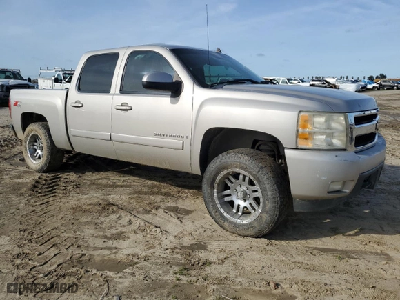 2007 Chevrolet Silverado 1500 LTZ with VIN 3GCEK13M57G557349, listed as a Copart auction lot 49517365 with 176,228 mi miles and Salvage Title. Bid and sale history available at carsss.com. Image 4.