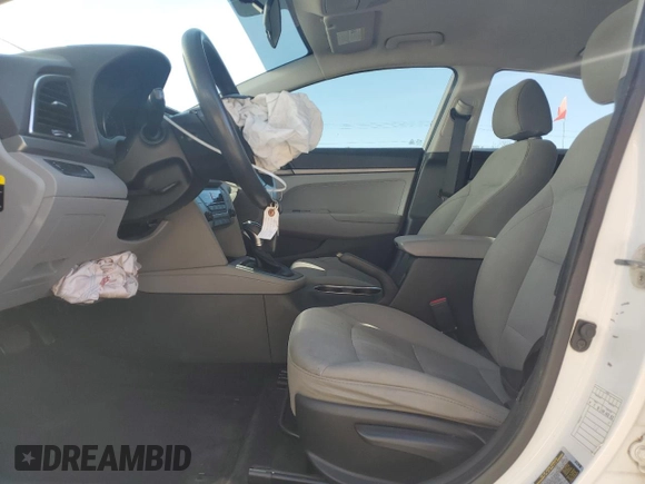 2017 Hyundai Elantra SE with VIN 5NPD74LF7HH149900, listed as a Copart auction lot 48954915 with 124,902 mi miles and Salvage Title. Bid and sale history available at DreamBid. Image 7.