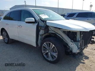 2017 Acura MDX Technology z VIN 5J8YD3H54HL001981, wystawiony jako IAAI lot #42326185 z przebiegiem 92 246 mil mil oraz . Historia ofert i sprzedaży dostępna na DreamBid. Obrazek 1.