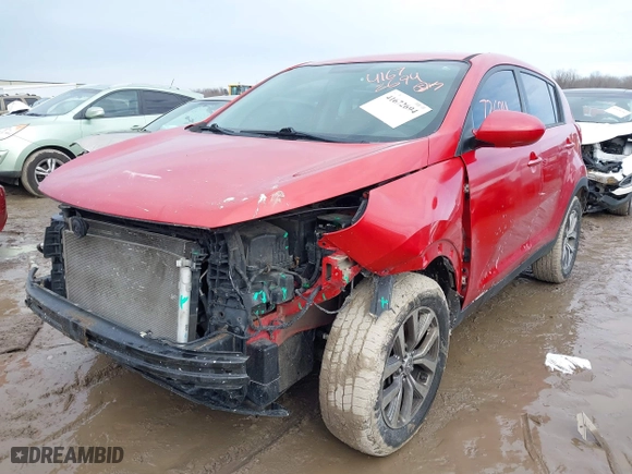 2014 Kia Sportage LX with VIN KNDPB3AC8E7637056, listed as a IAAI auction lot 41672694 with 162,708 mi miles. Bid and sale history available at carsss.com. Image 18.
