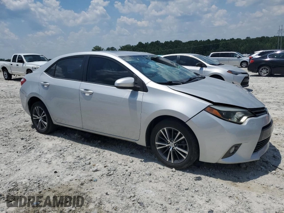 2016 Toyota Corolla L with VIN 5YFBURHE5GP486953, listed as a Copart auction lot 61476215 with 122,431 mi miles and Salvage title. Bid and sale history available at DreamBid. Image 4.