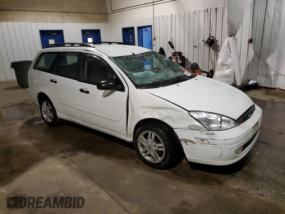 2001 Ford Focus SE with VIN 1FAFP36311W361122, listed as a Copart auction lot 81528684 with 140,431 mi miles and Salvage Title. Bid and sale history available at carsss.com. Image 4.