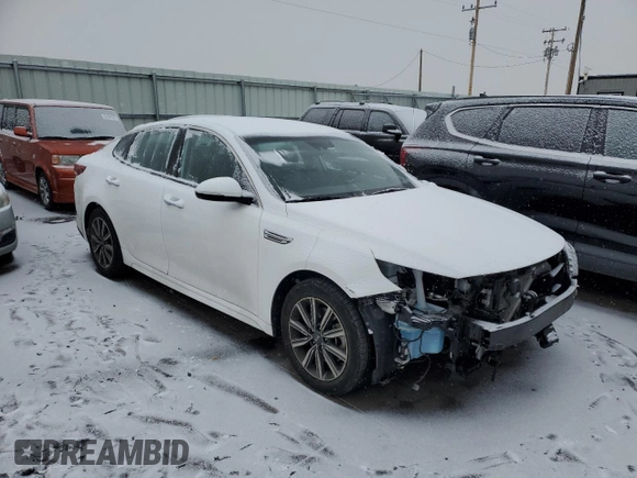 2020 Kia Optima EX Premium with VIN 5XXGU4L15LG413887, listed as a Copart auction lot 42337615 with 64,154 mi miles and Salvage Title. Bid and sale history available at carsss.com. Image 4.